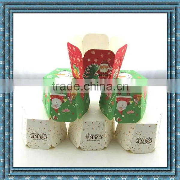Christmas Hexagon Shape High Temperature Muffin Cup ,cake Tray photo-6