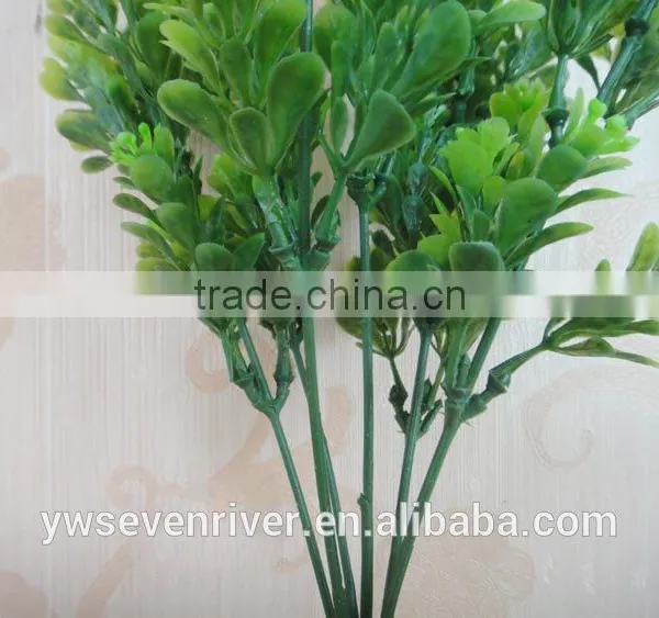 7 Fork m Bluegrass Artificial Flowers Green Plants DIY Floral Auxiliary Material Silk Flowers Flowers, Plastic Flowers Wholesale photo-6