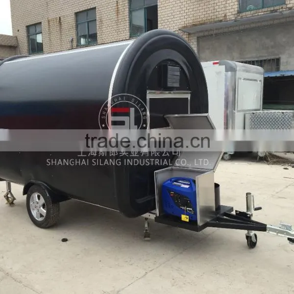Used Food Trucks Black Mobile Food Trailer Food Truck Multi-functional Mobile Food Trucks Mobile Food Carts Can be Customized photo-6