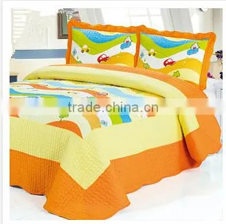 Cartoon printed children patchwork children quilt,children summer air conditioning quilt