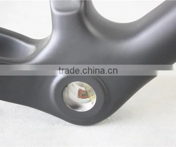2015 Carbon Fiber CX Bike Frame Fork Thru Axle Cyclocross Disc-brakes Frame BB86 DI2 Compatible photo-5