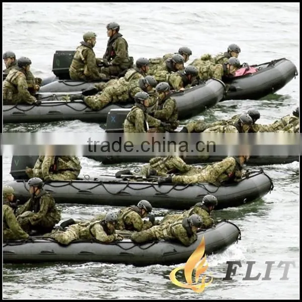 China Hot Sale PVC Military Rigid Inflatable Boat, Inflatable Fishing Pedal Boat, Inflatable Boat for Sale photo-5