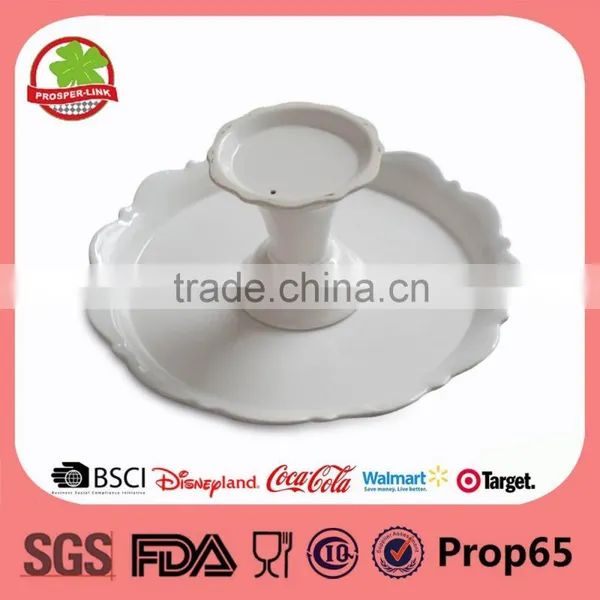 Good Quality White Dolomite Cake Stand photo-2