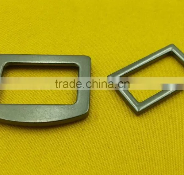 Two Part Retangle Buckle and D Ring For Coats Wear -- MD3064 photo-3
