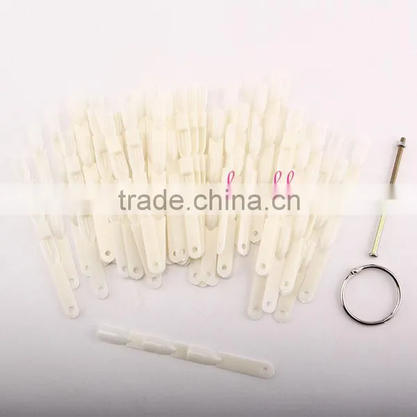 2016 New Nail Art Color Display Tool Plastic 150 Colors Natural Clear 50tips Nail Color Chart photo-2