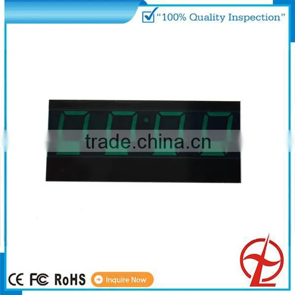 4 Digit 7 Segment Led Display Yellow-green Led Display Indoor Led Display