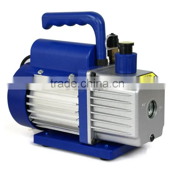 Single 1 Stage 1/4HP Rotary Vane Deep Vacuum Pump 3,5 CFM Air Refrigerant 5 Pa photo-5