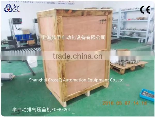 Stainless Steel 20l Ink Bucket Plastic Lids Pressing Machine