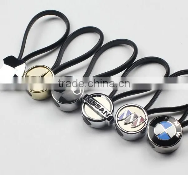 Best Selling Items Car Logo 3d Soft Pvc Keychain Metal photo-2
