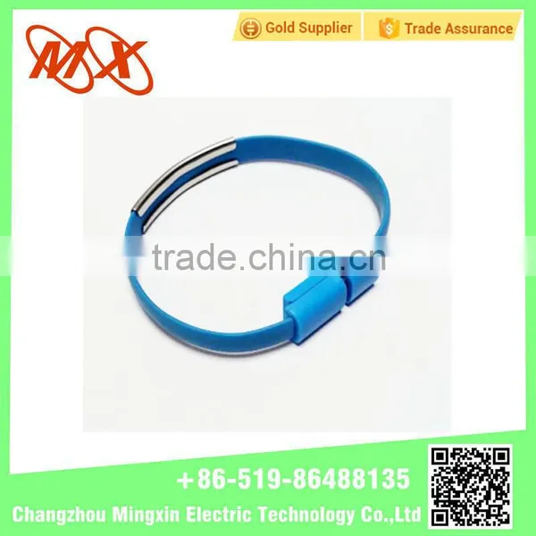 Simple Bracelet Hand Decorate USB Data Cable for IPhone 5/5s/6/6plus photo-2