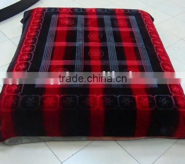 100% Polyester Printed and Super Soft Mink Blanket