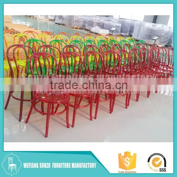 China Cheap Wedding Chair Resin Thonet Chair photo-5