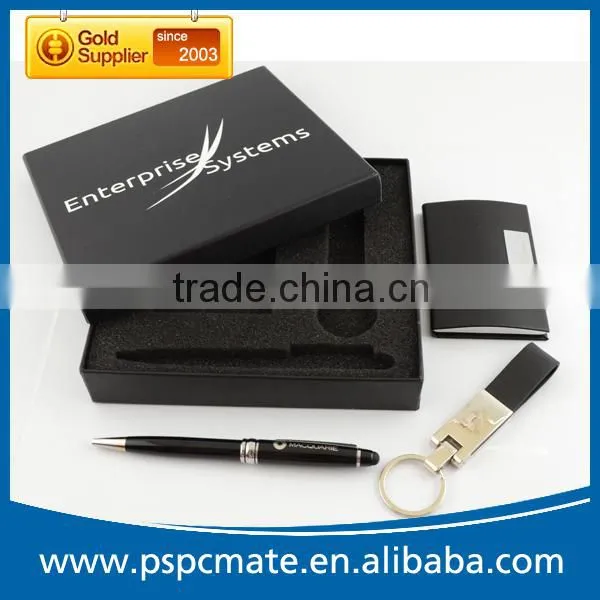 3 in 1 Black Office Travel Gift Kit for Business Men photo-2