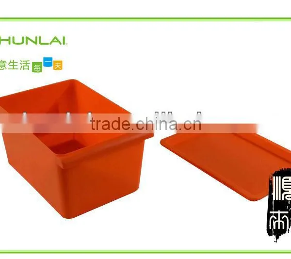 High quality plastic stackable plastic box (stackable plastic moving boxes)
