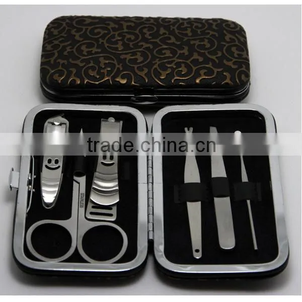 NEW 1SET(6pcs) Nail Care Manicure Pedicure Set Travel Scissors Grooming Kit Tool photo-2