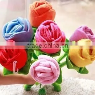 Plush Toys/plush Flowers Decoration/plush Flower of Rose/plush Flower Toy/stuffed Flowers Toys