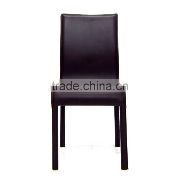 Modern Appearance Metal Style Leather Upholstery Dining Chair photo-6