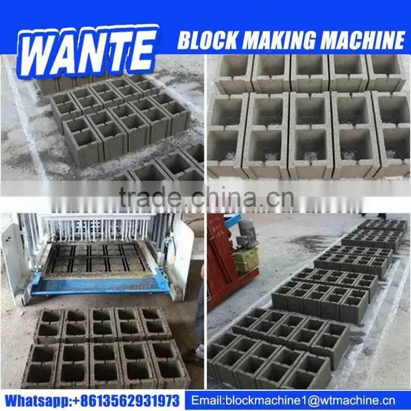 WT6-30 Germany Technology Cement Sand Hollow Block Making Machines photo-4