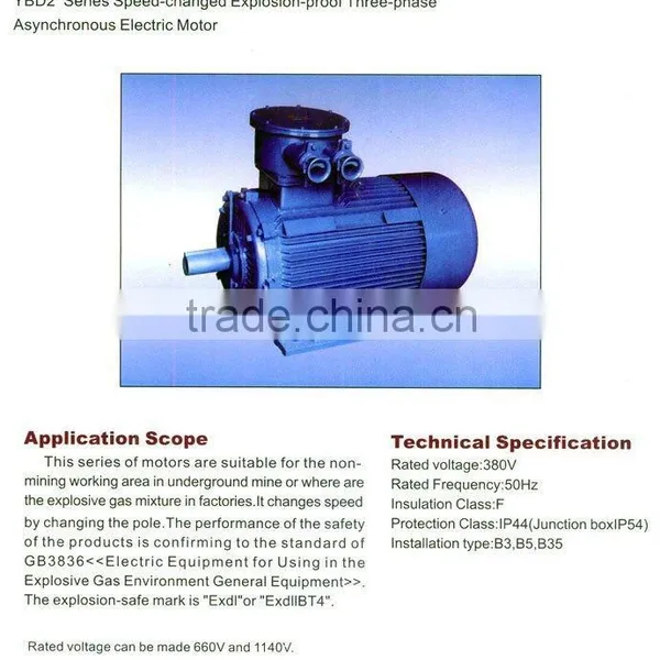 YBD2 Seres High Quality Electric Motor