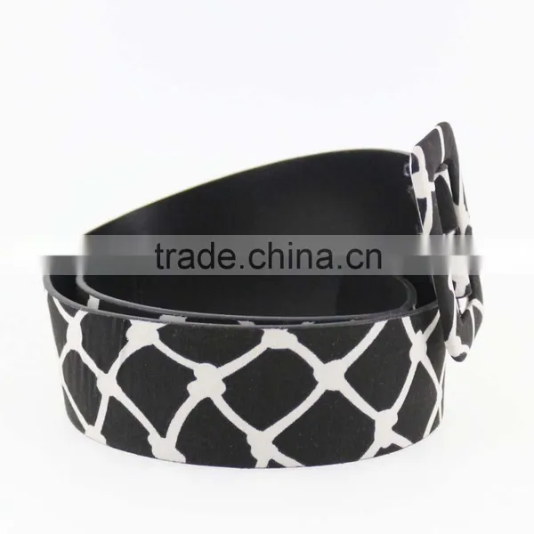 NEW Design pu Casual Dresses Belt for Women With Fashion Printed Cloth photo-3