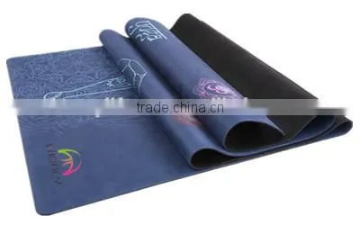 Premium Rubber Yoga Mat With Carry Strap, Free of Harmful Substances, Durable, Extra Long 72" photo-2