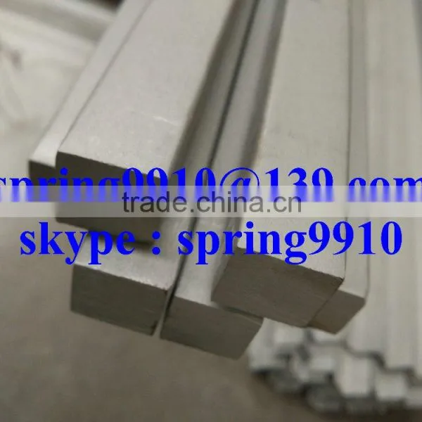 COLD DRAWN STAINLESS STEEL SQUARE BAR IN GRADE AISI304 LENGT IN 6000MM photo-2
