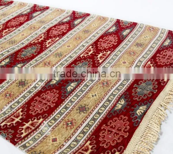 China 100%Chenille Muslim Woven Prayer Mat With Customized Designs photo-2