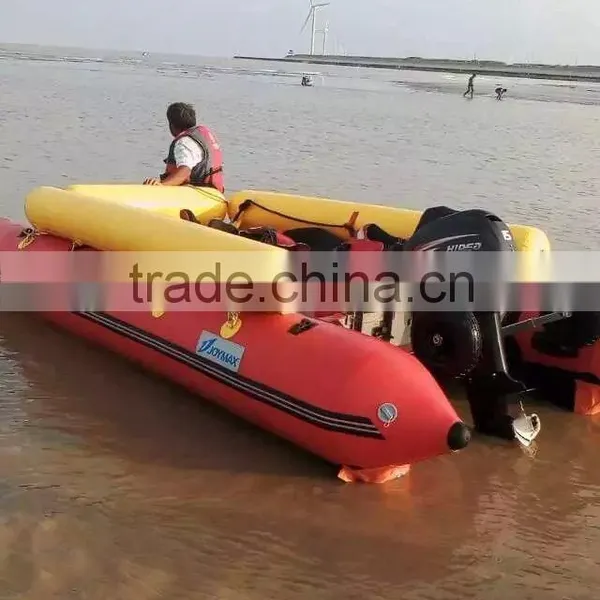 China Catamaran Inflatable Boat Fishing Boat photo-3