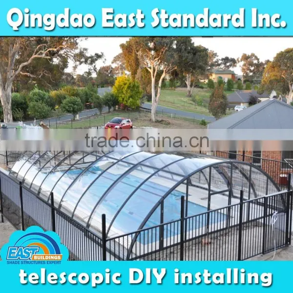 Winter Inground Swimming Pool Retractable Covers