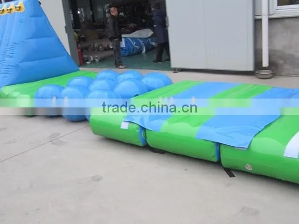 Hot Summer Water Pool Game Inflatable Water Obstacle Course for Sale photo-2