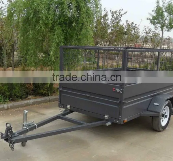 6x4 Box Trailer With Cage TR0309 photo-2
