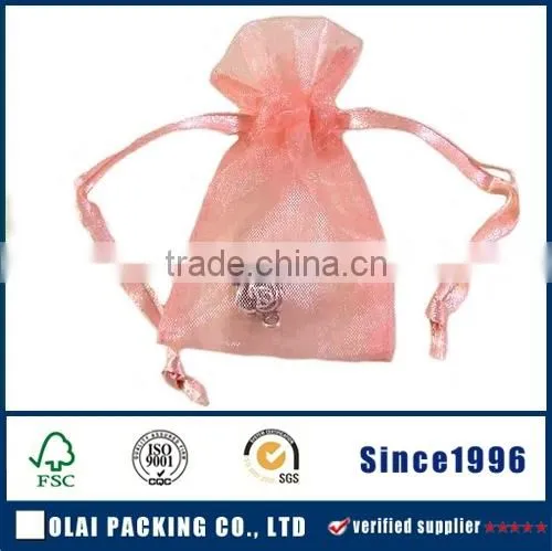 Snowflake Organza Gift Bags