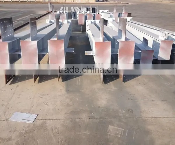 Prefabricated Light Steel Structure Frame/ Steel Section H Beam photo-6