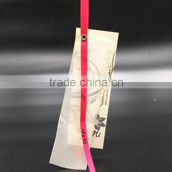 Custom Linen Fabric Hand Tag for Garment photo-2