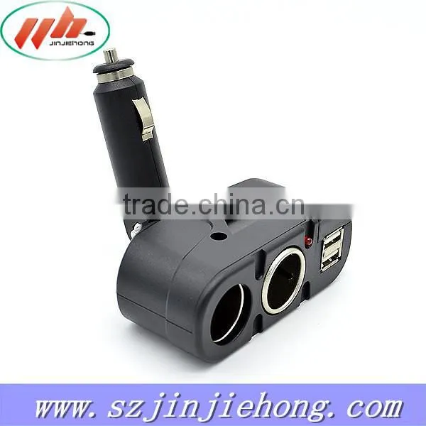 High Quality AC to DC 12V Car Cigarette Lighter Socket Adapter European Market