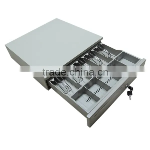 IPCD02 White Pos Cash Drawer Money Box For Retil Shop photo-3