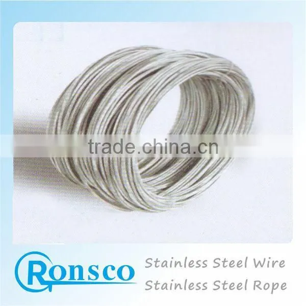 Steel Wire Rope for Crane Spring Stainless Steel Wire 304 photo-2