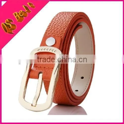 Famous Brand Woman Fashion Full Grain Leather Belt