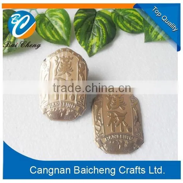 2015 Hot Sale Famous Brand Name/logo Metal Badge Designed by Yourself With Low Price photo-2