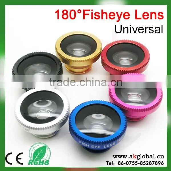 180 Degree Fish Eye Lens With Clip,fisheye Lens Mobile,mobile Phone Camera Lens photo-5