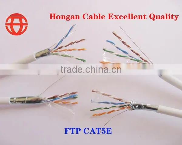 FTPcat5e 4pr Solid 24AWG PVC Lan Cable photo-2