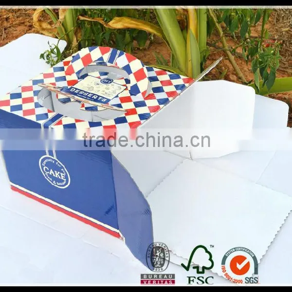 Custom Popualr High Quality Exquisite Wedding Cake Boxes With Cheap Price Wholesale photo-2