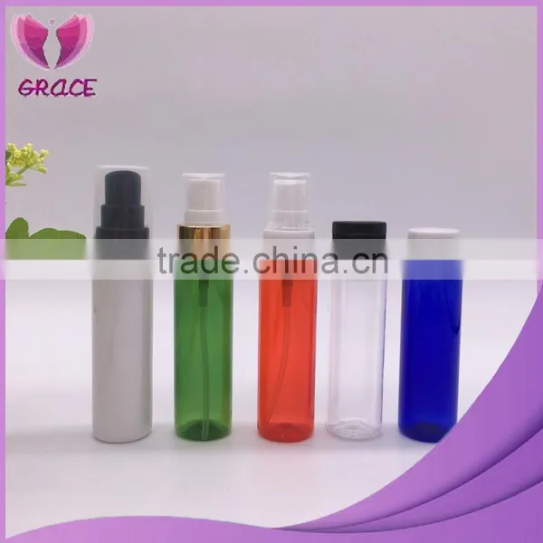 30ml Colorful Cylinder PET Cosmetic Bottles