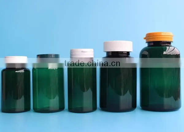 Cylindrical PET Pharmaceutical Plastic Packaging Bottle 300ml, 300cc Medicine Pill Capsule Bottle photo-4