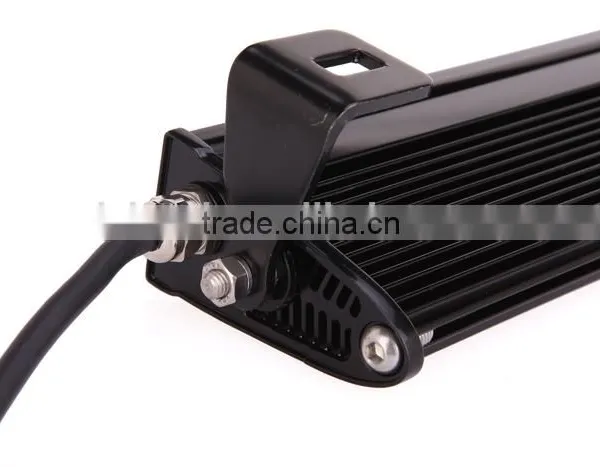 22inch Single Row off Road 100w Super Slim Led Light Bar 5w Each USA Chips Spot/flood/combo Beam Thin Light Bars photo-4