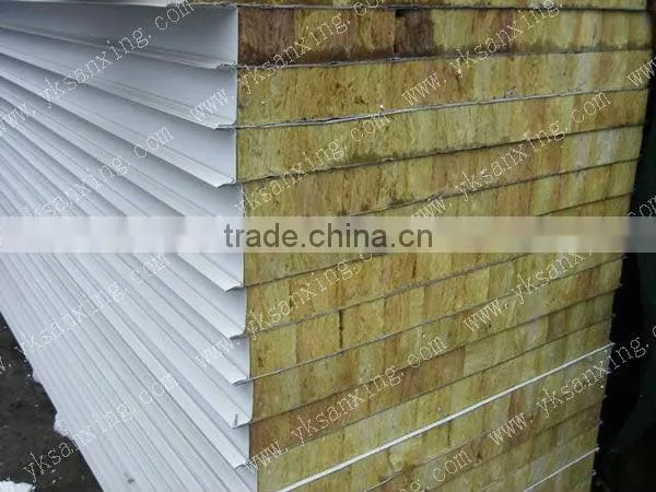 EPS/ Rock Wool Sandwich Panel Machine photo-3