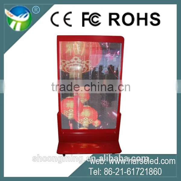 Hot New Products for 2016 Transparent Led Screen With Hot Video Player photo-4
