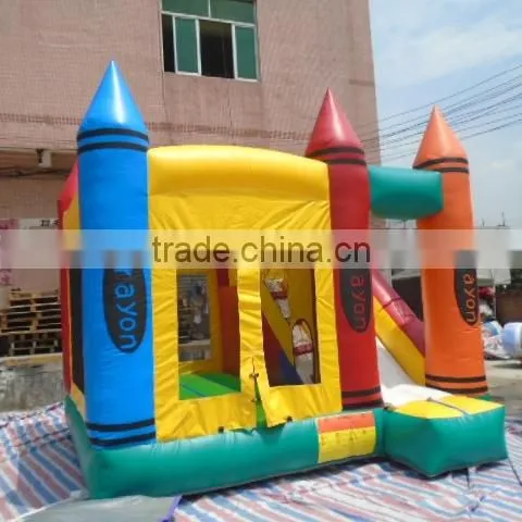 2015 Hot Commercial Crayon Inflatable Bouncer photo-3