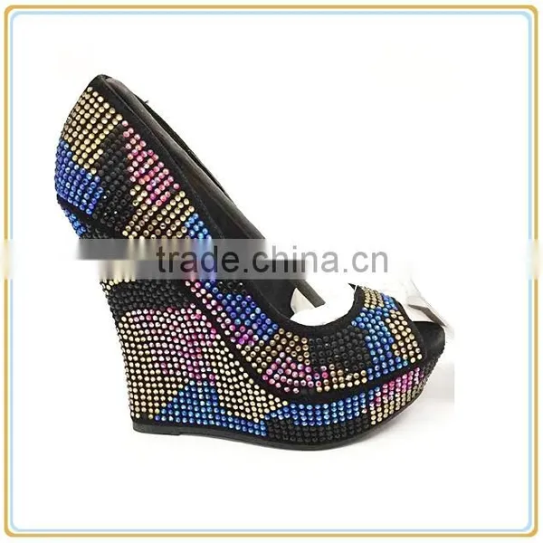High Heel Ladies Shoes Luxury Jewel Dress Party Prom Women Shoes Quality Choice