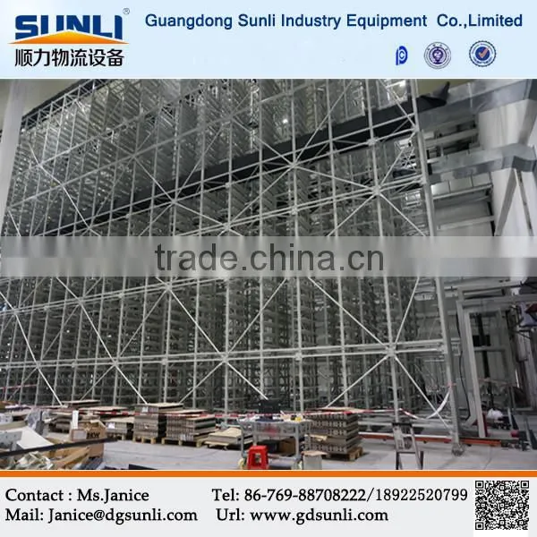 Guangdong Manufacturer High Efficiency Warehouse A/S R/S Automated Stereoscopic Racking photo-2